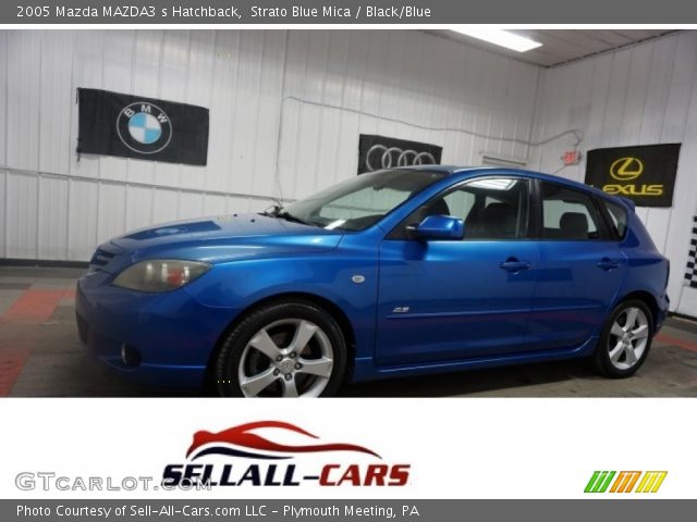 2005 Mazda MAZDA3 s Hatchback in Strato Blue Mica