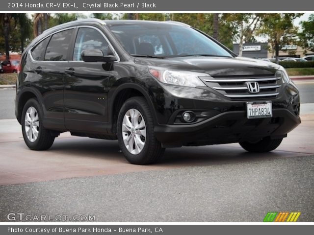 2014 Honda CR-V EX-L in Crystal Black Pearl