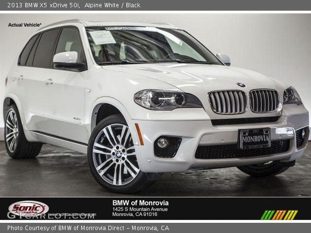 2013 BMW X5 xDrive 50i in Alpine White