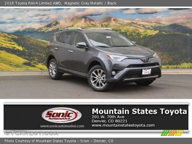 2016 Toyota RAV4 Limited AWD in Magnetic Gray Metallic