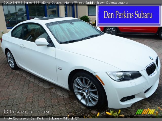 2010 BMW 3 Series 328i xDrive Coupe in Alpine White
