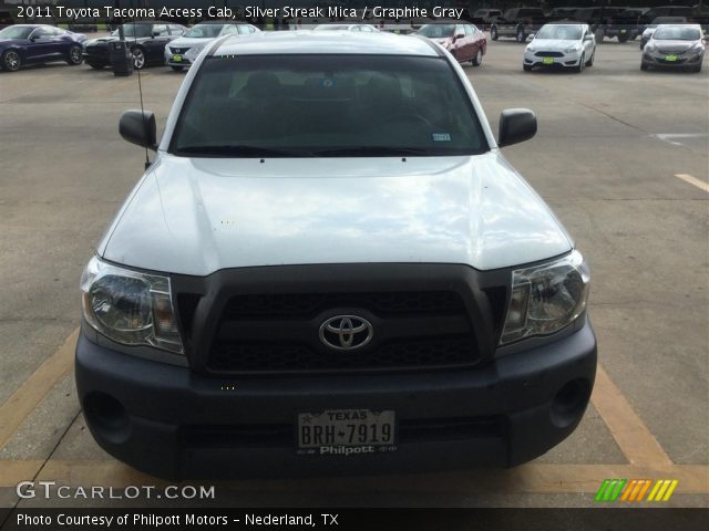 2011 Toyota Tacoma Access Cab in Silver Streak Mica