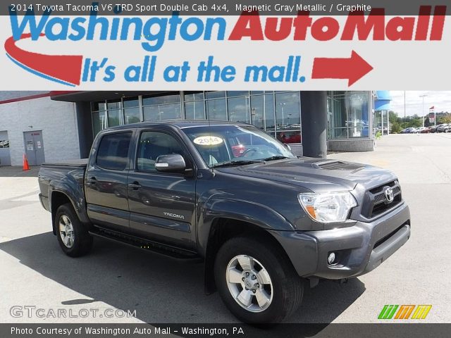 2014 Toyota Tacoma V6 TRD Sport Double Cab 4x4 in Magnetic Gray Metallic