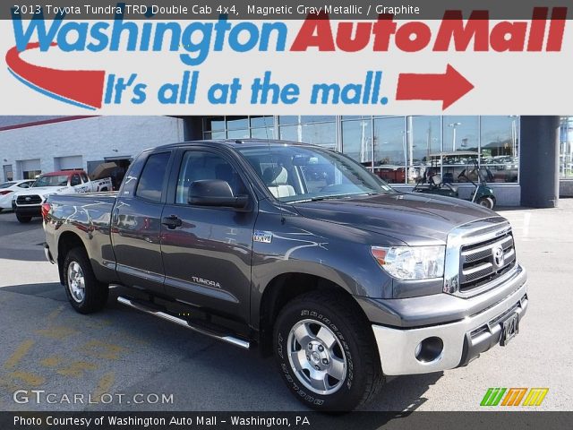 2013 Toyota Tundra TRD Double Cab 4x4 in Magnetic Gray Metallic