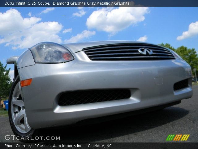 2003 Infiniti G 35 Coupe in Diamond Graphite Gray Metallic