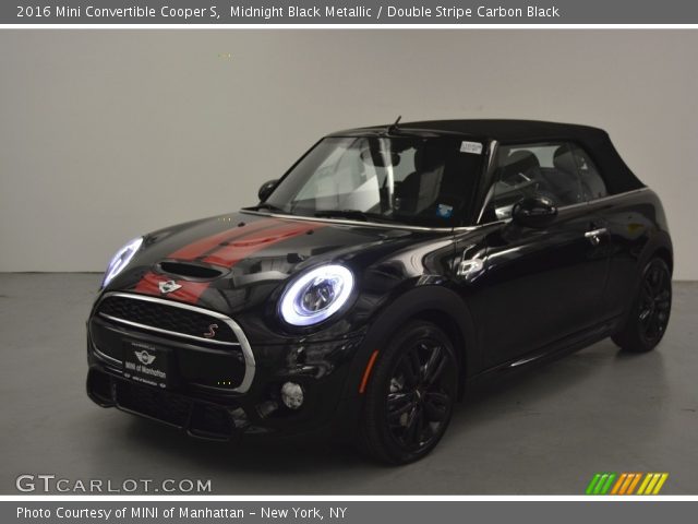 2016 Mini Convertible Cooper S in Midnight Black Metallic