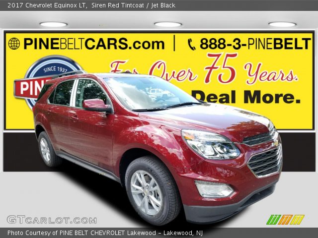 2017 Chevrolet Equinox LT in Siren Red Tintcoat