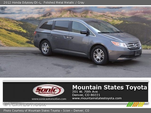 2012 Honda Odyssey EX-L in Polished Metal Metallic