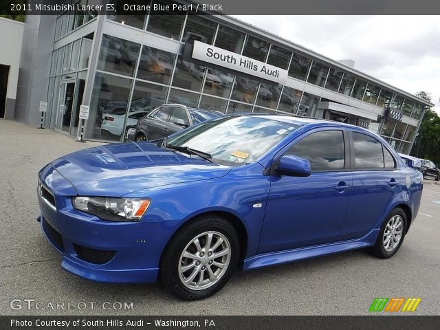 2011 Mitsubishi Lancer ES in Octane Blue Pearl