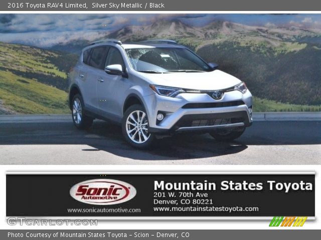 2016 Toyota RAV4 Limited in Silver Sky Metallic