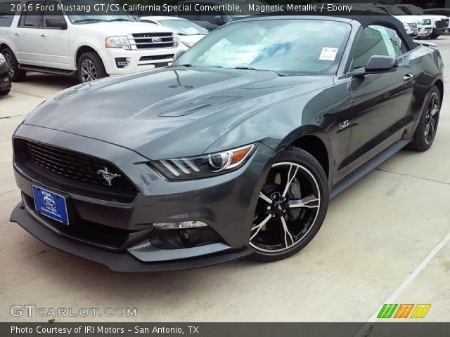 2016 Ford Mustang GT/CS California Special Convertible in Magnetic Metallic