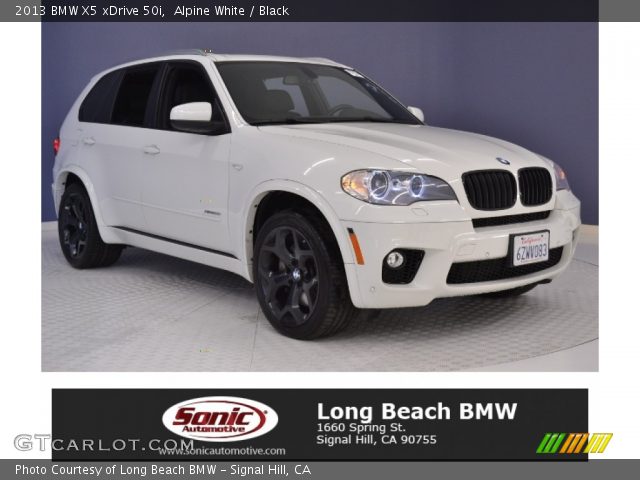 2013 BMW X5 xDrive 50i in Alpine White