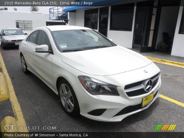 2015 Mercedes-Benz CLA 250 in Cirrus White