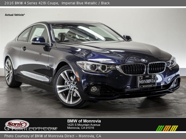 2016 BMW 4 Series 428i Coupe in Imperial Blue Metallic