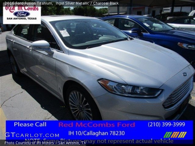 2016 Ford Fusion Titanium in Ingot Silver Metallic