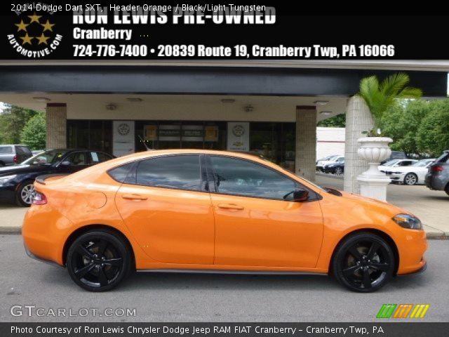 2014 Dodge Dart SXT in Header Orange