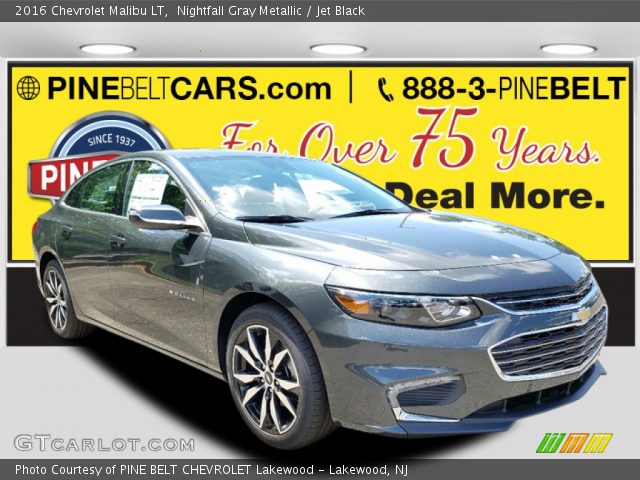 2016 Chevrolet Malibu LT in Nightfall Gray Metallic