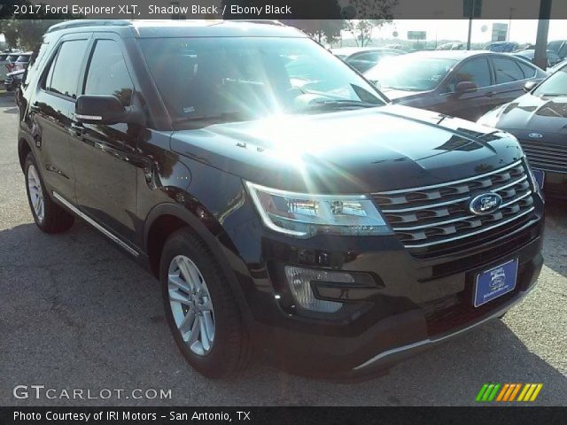 2017 Ford Explorer XLT in Shadow Black