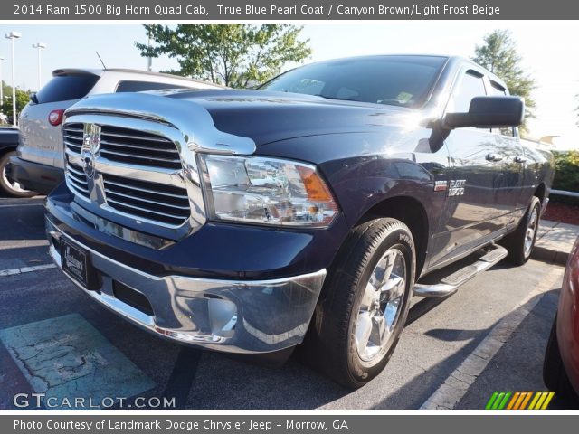 2014 Ram 1500 Big Horn Quad Cab in True Blue Pearl Coat