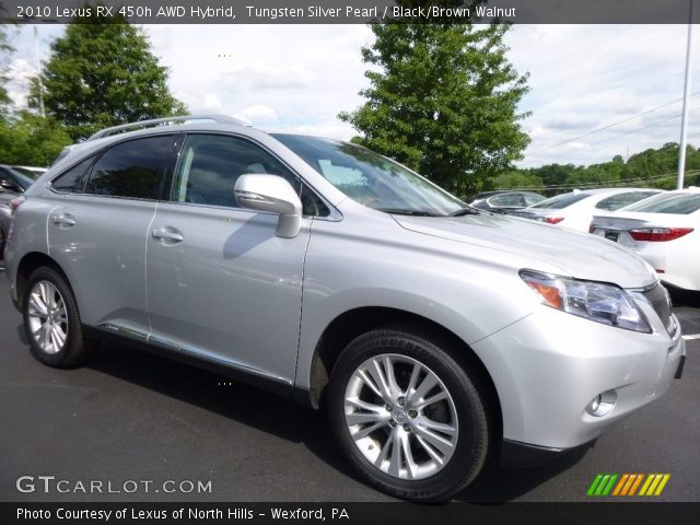 2010 Lexus RX 450h AWD Hybrid in Tungsten Silver Pearl