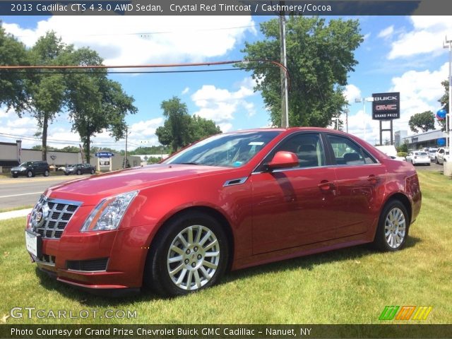 2013 Cadillac CTS 4 3.0 AWD Sedan in Crystal Red Tintcoat