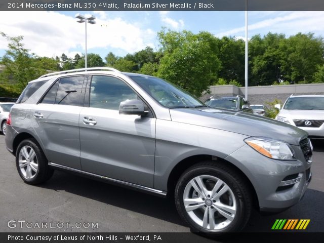 2014 Mercedes-Benz ML 350 4Matic in Paladium Silver Metallic