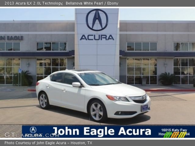 2013 Acura ILX 2.0L Technology in Bellanova White Pearl