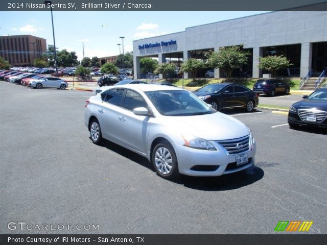 2014 Nissan Sentra SV in Brilliant Silver