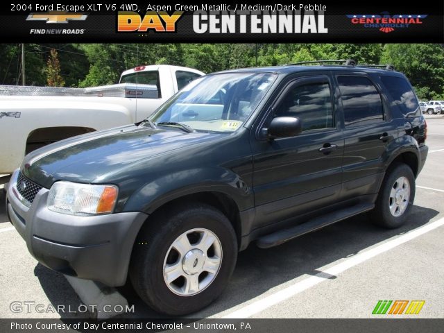 2004 Ford Escape XLT V6 4WD in Aspen Green Metallic