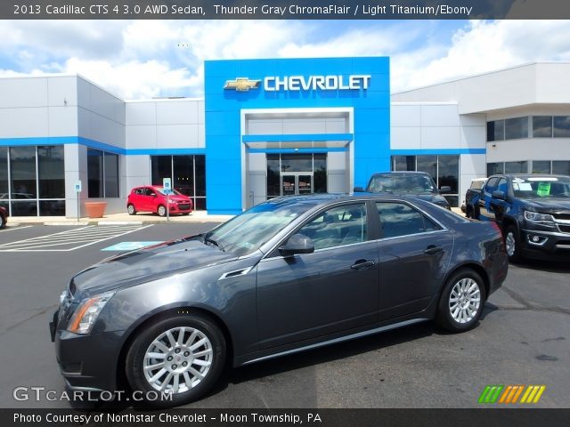 2013 Cadillac CTS 4 3.0 AWD Sedan in Thunder Gray ChromaFlair