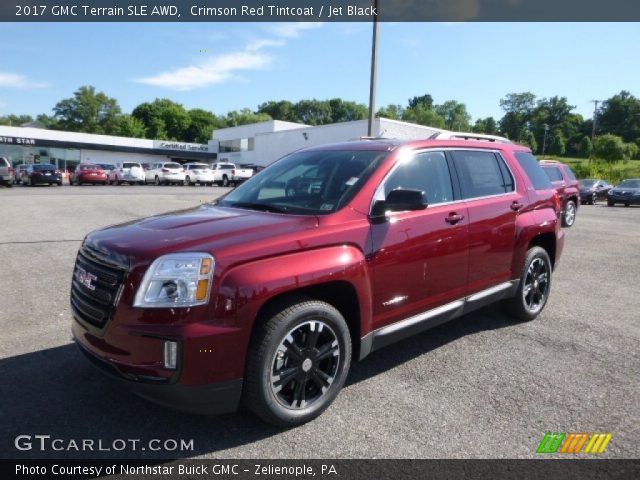 2017 GMC Terrain SLE AWD in Crimson Red Tintcoat