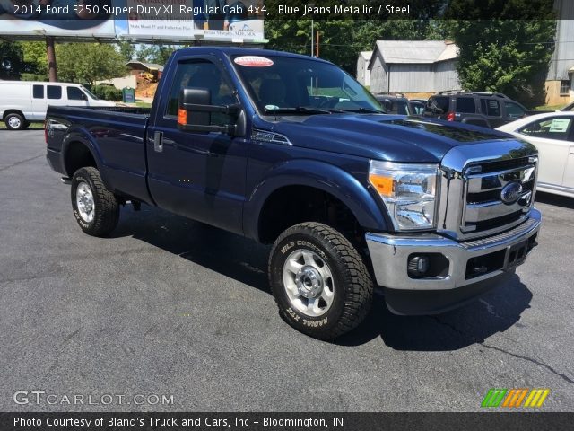 2014 Ford F250 Super Duty XL Regular Cab 4x4 in Blue Jeans Metallic