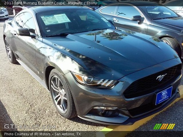 2017 Ford Mustang Ecoboost Coupe in Magnetic