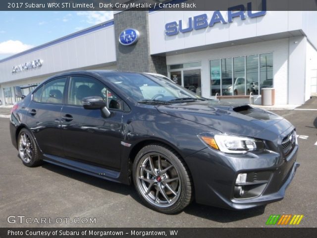 2017 Subaru WRX STI Limited in Dark Gray Metallic