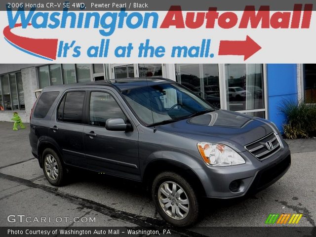 2006 Honda CR-V SE 4WD in Pewter Pearl