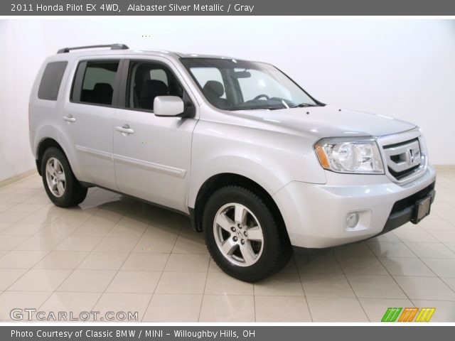 2011 Honda Pilot EX 4WD in Alabaster Silver Metallic