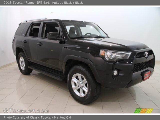 2015 Toyota 4Runner SR5 4x4 in Attitude Black