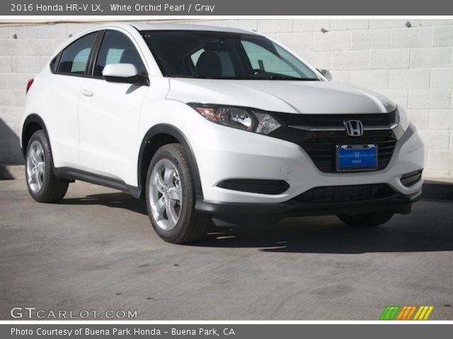 2016 Honda HR-V LX in White Orchid Pearl