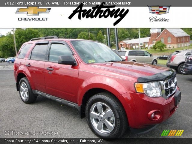 2012 Ford Escape XLT V6 4WD in Toreador Red Metallic