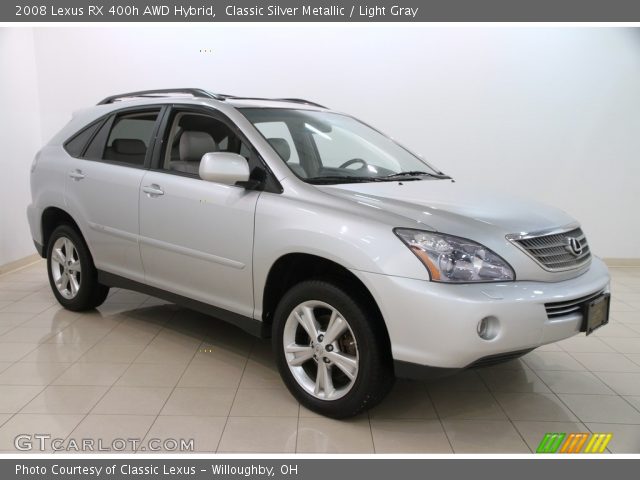 2008 Lexus RX 400h AWD Hybrid in Classic Silver Metallic