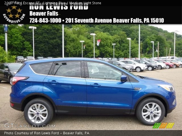 2017 Ford Escape SE in Lightning Blue