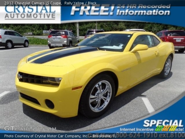 2012 Chevrolet Camaro LS Coupe in Rally Yellow