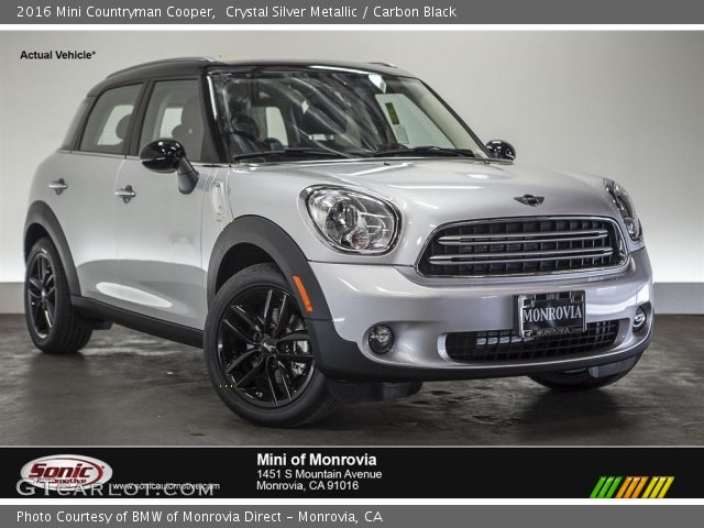 2016 Mini Countryman Cooper in Crystal Silver Metallic