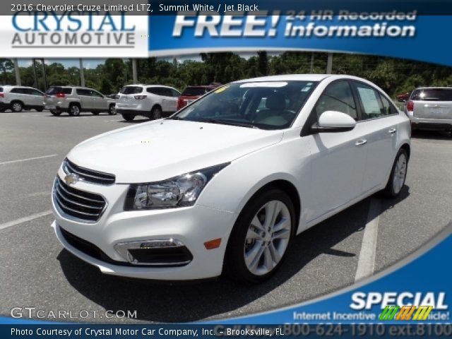 2016 Chevrolet Cruze Limited LTZ in Summit White