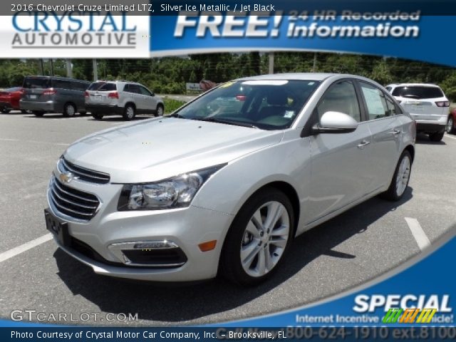 2016 Chevrolet Cruze Limited LTZ in Silver Ice Metallic