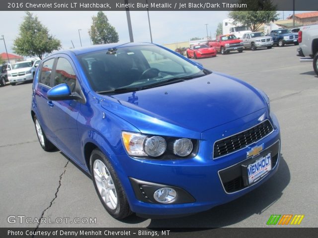 2016 Chevrolet Sonic LT Hatchback in Kinetic Blue Metallic