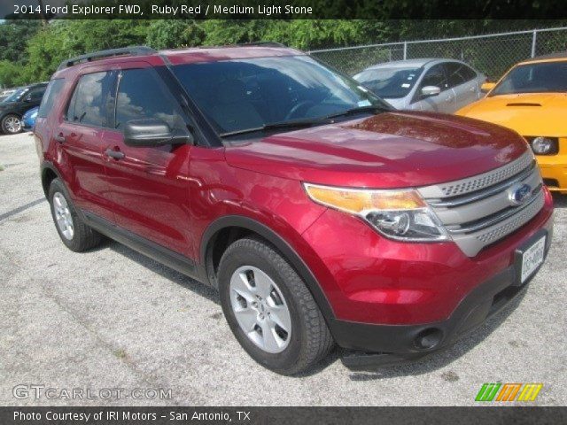 2014 Ford Explorer FWD in Ruby Red