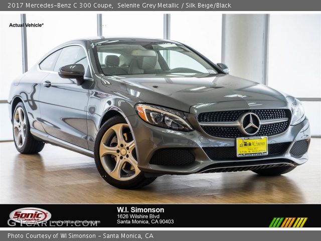 2017 Mercedes-Benz C 300 Coupe in Selenite Grey Metallic