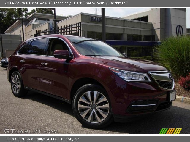 2014 Acura MDX SH-AWD Technology in Dark Cherry Pearl