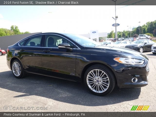 2016 Ford Fusion SE in Shadow Black